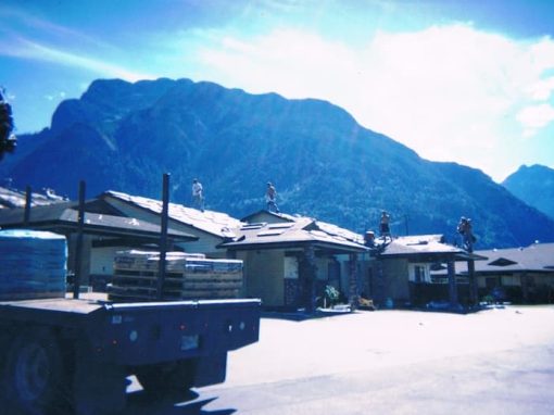 All Purpose Roofing Residential strata roof install truck