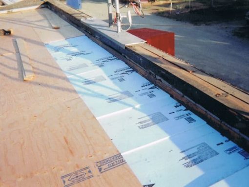 All Purpose Roofing motel installing plywood