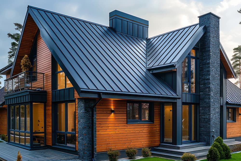 New roof on an Okanagan home